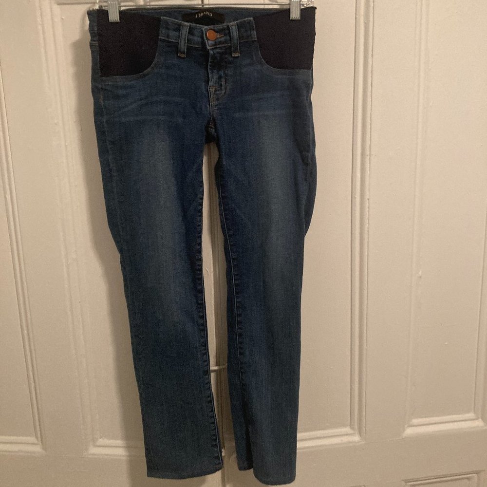 J Brand maternity under bump jeans